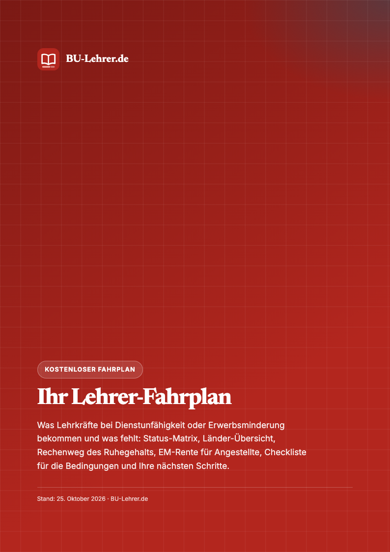Cover des Lehrer-Fahrplans